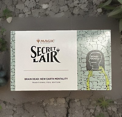 MTG Secret Lair Brain Dead: New Earth Mentality FOIL - Sealed