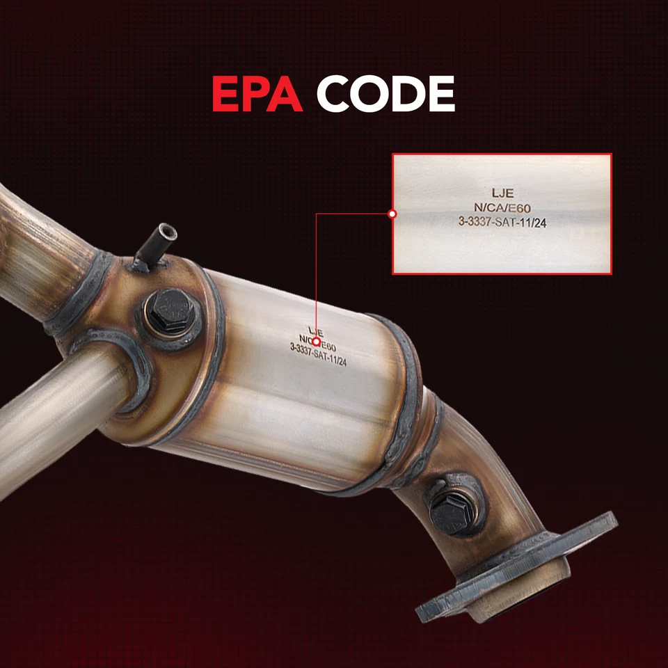 Convertidor catalítico colector 3,7 L para Chevrolet Colorado ISUZU i-370 2007-2012  Foto 3 de 4