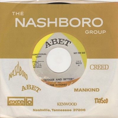 Hytones Bigger And Better A-Bet DEMO Soul Northern Motown