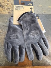 The North Face Osito Etip Glove Smoked Pearl Women's Sz L NWT