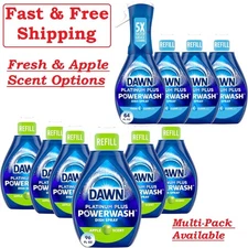 Dawn Platinum Powerwash Dish Spray, Dish Soap - Fresh & Apple Scent - 16 Fl Oz