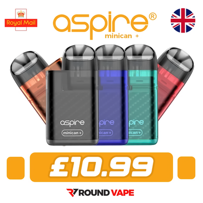 Aspire Minican Plus Pod Kit 2ml Replaceable Pods 850mAh Battery