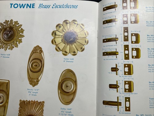 Towne Ceramic Hardware 1962 CATALOG With PRICE LIST - Picture 8 of 9