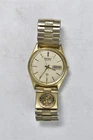 Vintage SEIKO QUARTZ SQ WRIST WATCH MENS SERVICE AWARD PARTS OR REPAIR 09093