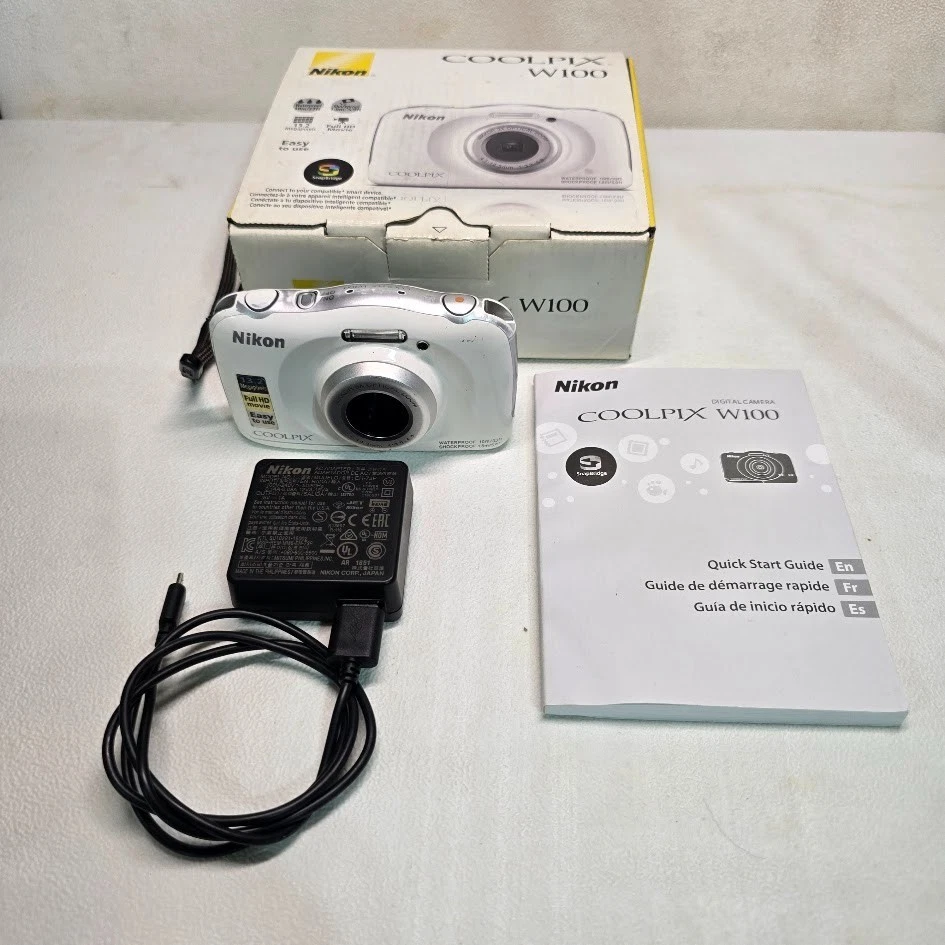 Preços baixos em Nikon COOLPIX Nikon Coolpix W100 Câmeras Digitais