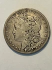 1881 p morgan silver dollar