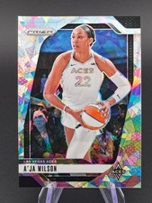 2024 WNBA Panini Prizm - A’ja Wilson Cracked Ice #86 Las Vegas Aces MVP!