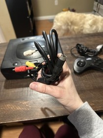 Sega Saturn System With Hookups & 1 Controller Tested/Works New Battery
