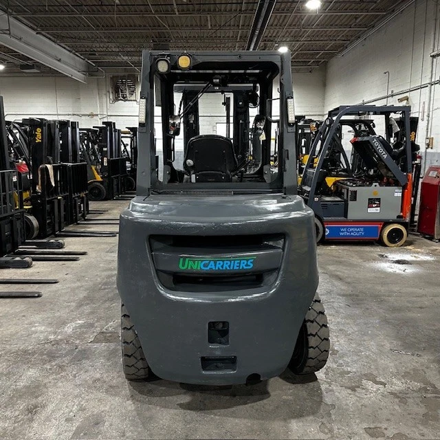 2019 Unicarriers PF90HD 9000lb Used Forklift Triple Mast Sideshift Fork Position - Image 3 of 4