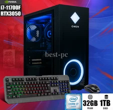 Gaming PC Desktop Computer i7 RTX305, 32GB RAM, 1TB SSD NVIDIA Windows 11, WiFi6