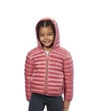 Save the Duck Youth Puffer Jacket Pink Size 10 RRP 178