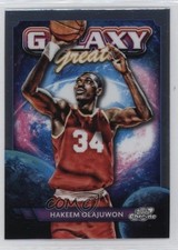 2023-24 Topps Cosmic Chrome Galaxy Greats Hakeem Olajuwon #GG-19 HOF 1ij1
