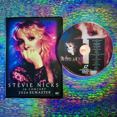 STEVIE NICKS In Concert 1982 (2026 Remaster LaserDisc to DVD) SEALED + FREE SHIP
