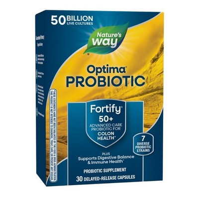 Fortify Optima Adult 50+ 50 Billion Probiotic 30 Caps