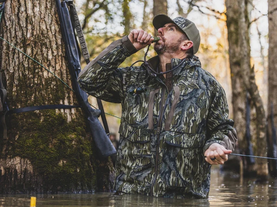 Drake Waterfowl LST BMF Pit Jacket Shell Weight Duck Hunting Coat - Image 2 of 4