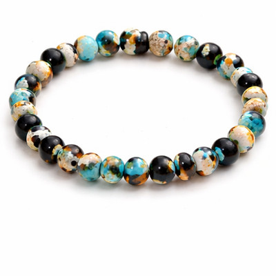 Quartz & Hematite Bracelet   Natural Gemstone Blend | Zed Symbolic Collection