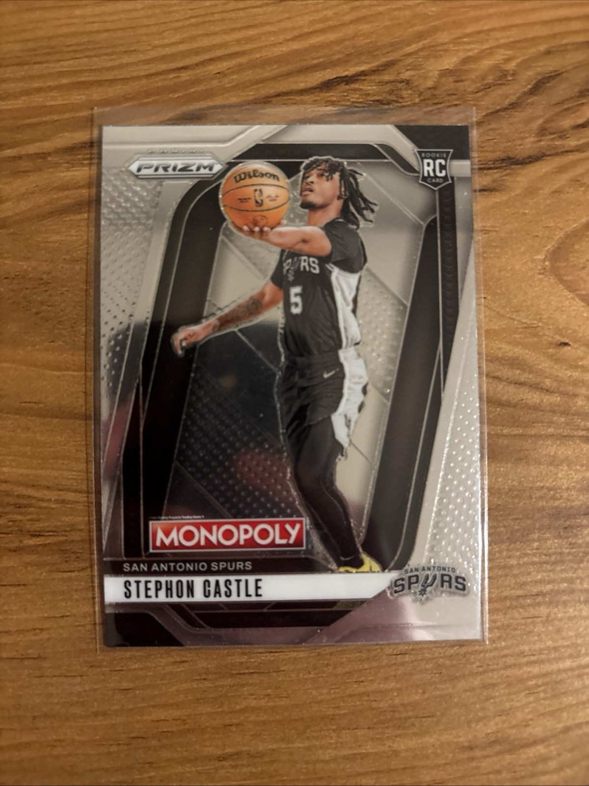 Stephon Castle 2024-25 Panini Prizm Monopoly #75 Rookie