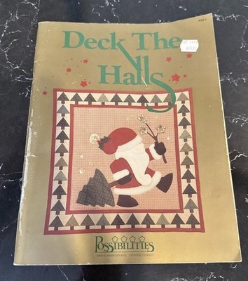 Possibilities Deck the Halls Nancy Smith Lynda Milligan Quilting Book Paperback
