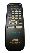JVC Remote Control Mastercommand Tested and Working Black RM-C670