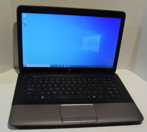 HP 255 G1 15.6" Notebook (AMD E2-2000 1.75GHz 4GB 320GB Win 10) Laptop - Picture 1 of 9