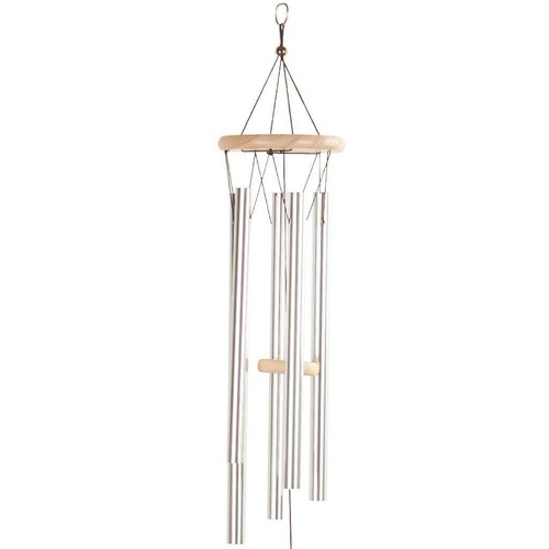 Carillon a vento grandi campane cappella tono profondo 6 tubi esterno giardino decorazione casa regalo - Foto 4 di 9
