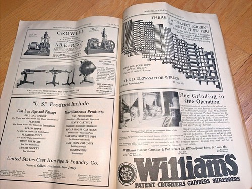 Nov. 1924 INDUSTRIAL & ENGINEERING CHEMISTRY Magazine AMERICAN CHEMICAL SOCIETY - Imagen 11 de 12