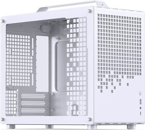 Jonsplus Z20 Micro-ATX Gehäuse, mit Tragegriff - weiß