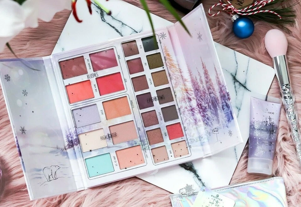 Essence Into the Snow Glow Face & Eye Eyeshadow and Face Palette new - Bild 4 von 4