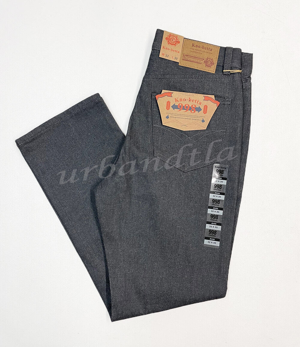 Men's Regular Fit Straight Leg Denim Jeans Size 30-50 Kno Men's Regular Fit Straight Leg Denim Jeans Size 30-50 Kno