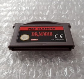 Dr. Mario NES Classics Nintendo Gameboy Advance GBA Spiel Modul