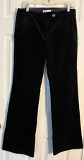 Ann Taylor Loft Black Corduroy Pants Womens 8 Actual 34 x 32  99 Cotton