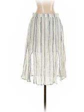 Olive and Oak Women White Casual Skirt S