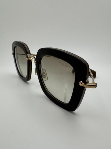 SUNGLASSES MIU MIU SMU 07Q 52-26 KAY-0A7 140 MADE IN ITALY FRAME ONLY - Picture 2 of 22