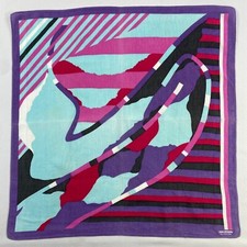 Vintage Salomon Handkerchief Pocket Square Bandana Neckerchief