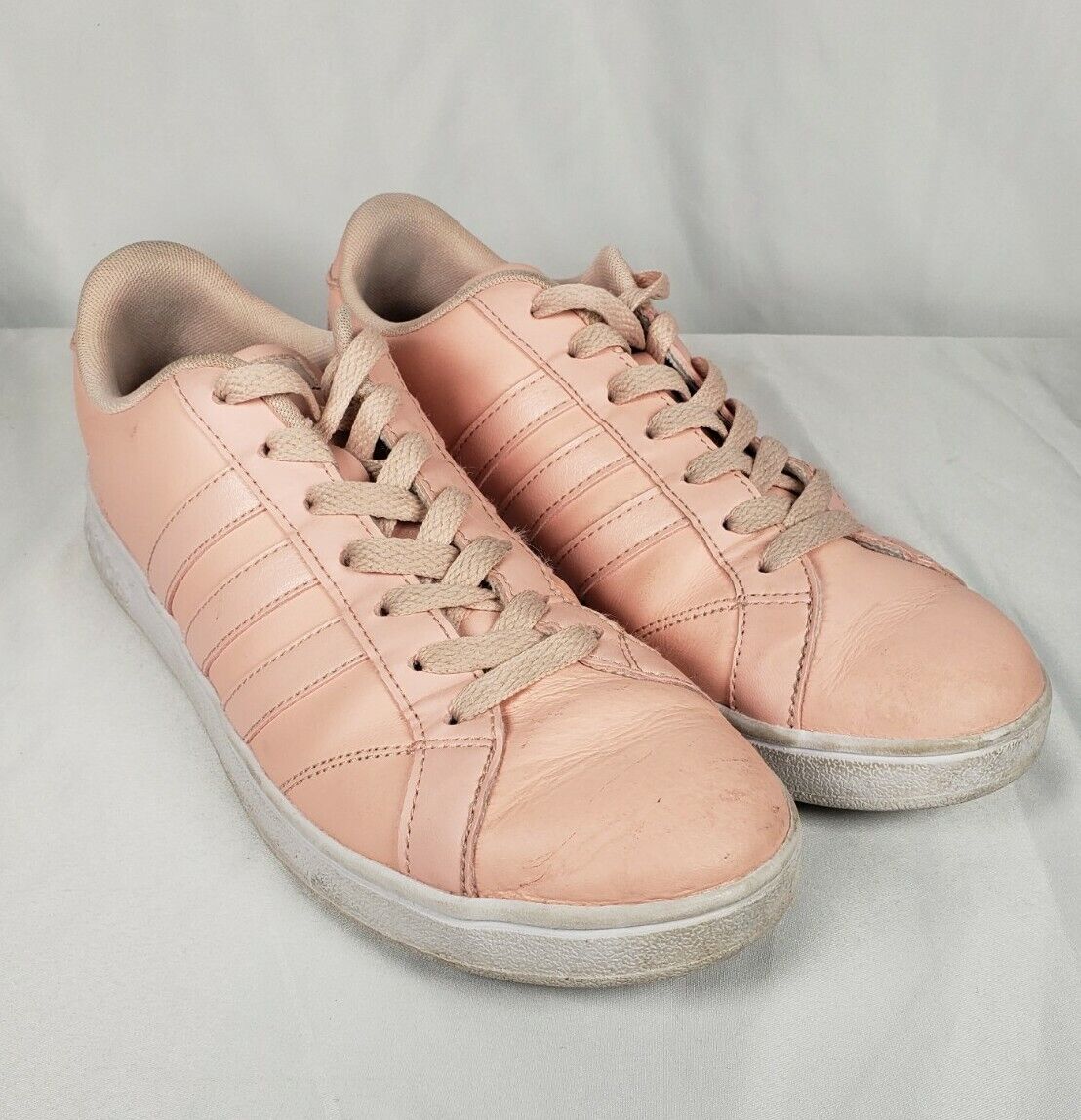 Womens Adidas Neo Pink Coral Baseline Sneaker Shoes S Gem Womens Adidas Neo Pink Coral Baseline Sneaker Shoes S Gem