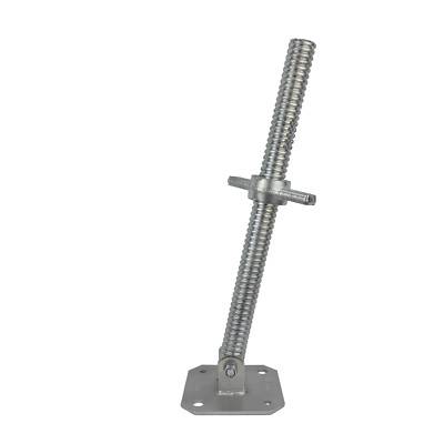 Kippspindel Gerüstspindel Gerüstfuß schwenkbar Ø 38 mm, 50 o. 80 cm GeZu Impex