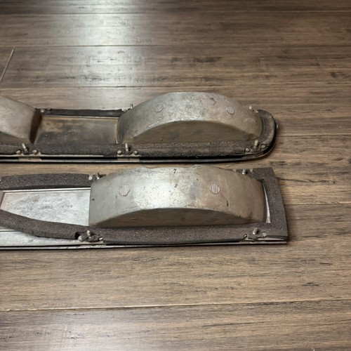 1970 1971 Dodge Challenger E Body LH RH Tail Lamp Housing Lense Cover Set - Foto 15 di 20