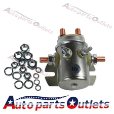 Solenoid Relay Switch Continuous Duty Autocrane Boom Winch Marine For Golf Cart