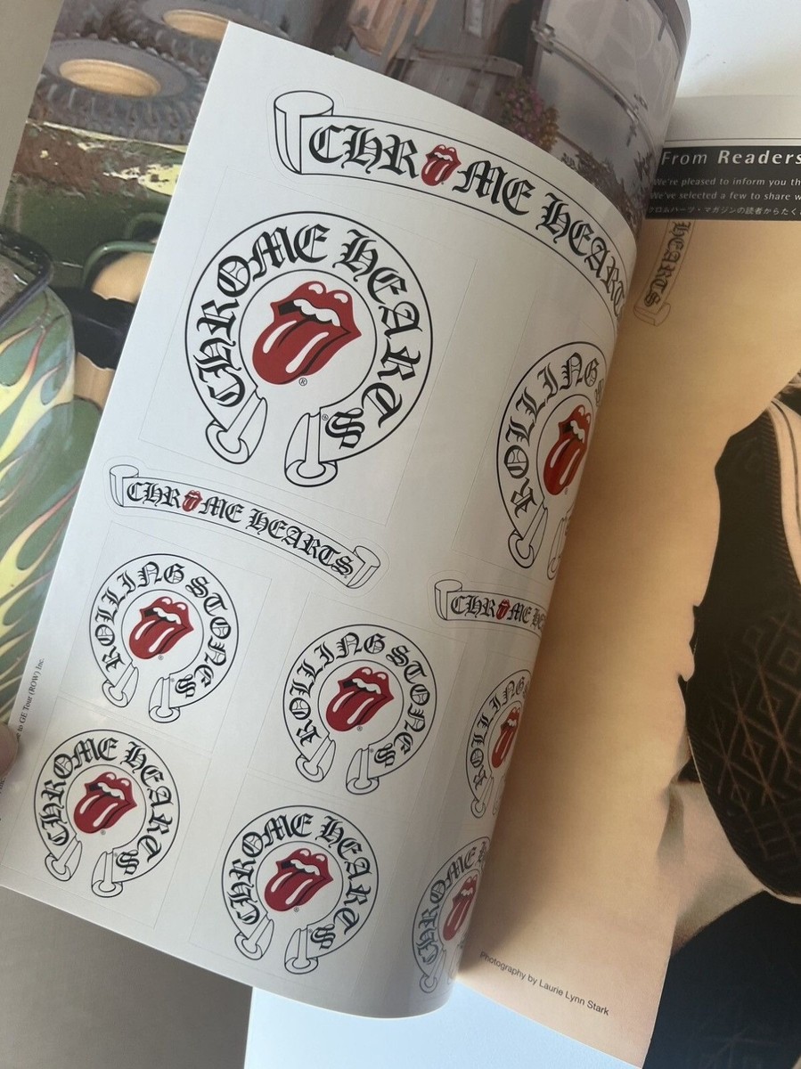 Chrome Hearts Magazine Vol. 4 w/ Rolling Stones Stickers