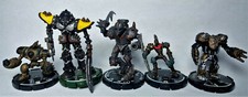 Mage Knight: ROBOTS /GOLEMS LOT #14 -  5 minis GREAT for D&D - More in my store!