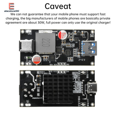 140W USB Fast Charger Module Charging Board QC4+/5.0 PD PPS Quick Charge NEW