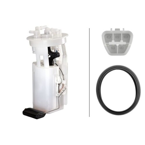 Unité D'Injection Carburant HELLA 8TF 358 316-801 - Pompe à Carburant Avec Capteur, Compatible Audi, VW, Seat, Skoda