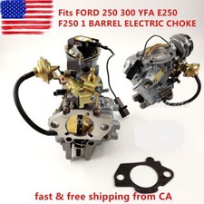 Carburetor Fit For 1975-1982 Ford 4.9l 300 Cu F150 1 Barrel Electric Choke Carburetor Fit For 1975-1982 Ford 4.9l 300 Cu F150 1 Barrel Electric Choke
