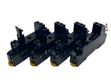 Allen Bradley 700-HN122 Ser. A 8-Blade Relay Socket/Relay Base 5A 250V LOT OF 4