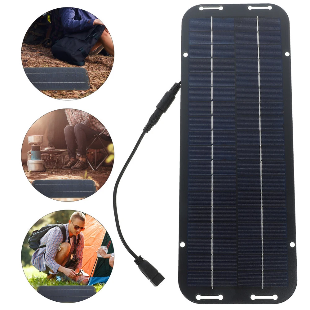 Solar-Powered Portable Charger with High-Capacity Battery  