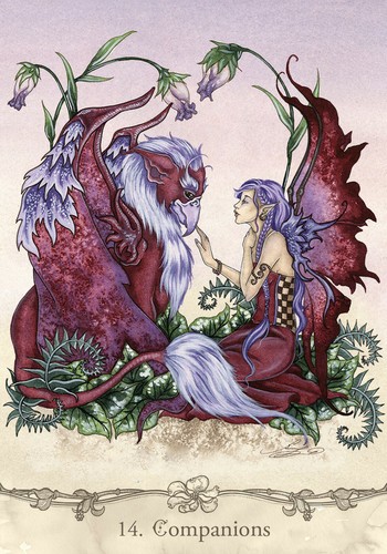 Fairy Wisdom Oracle Cards Spiritual Dimensions Guidebook Amy Brown - Picture 4 of 6
