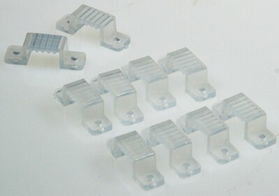 ChiliTec Mounting Bracket Mounting Clip for 230V LED Strip 10 Bag Set