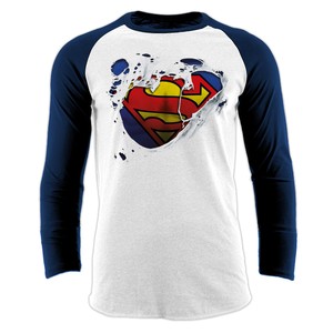 superman baseball shirt