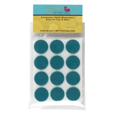 1" Turquoise Adhesive Felt Circles 48 to 240 Dots