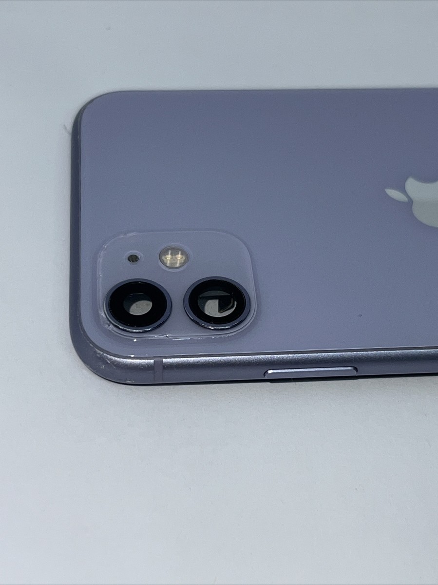 Apple iPhone 11 ラベンダー 背面ひびあり Apple iPhone 11 ラベンダー 背面ひびあり